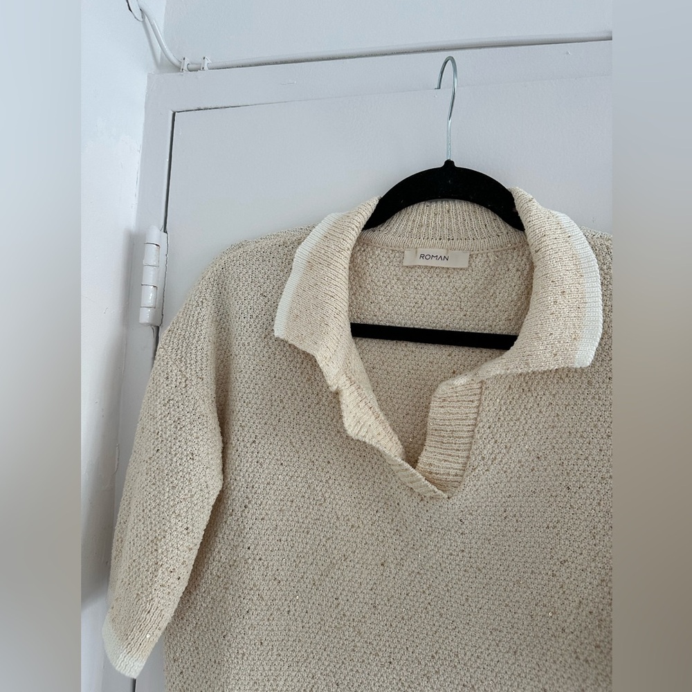 Roman Knit Short Set - Picture 3 of 10